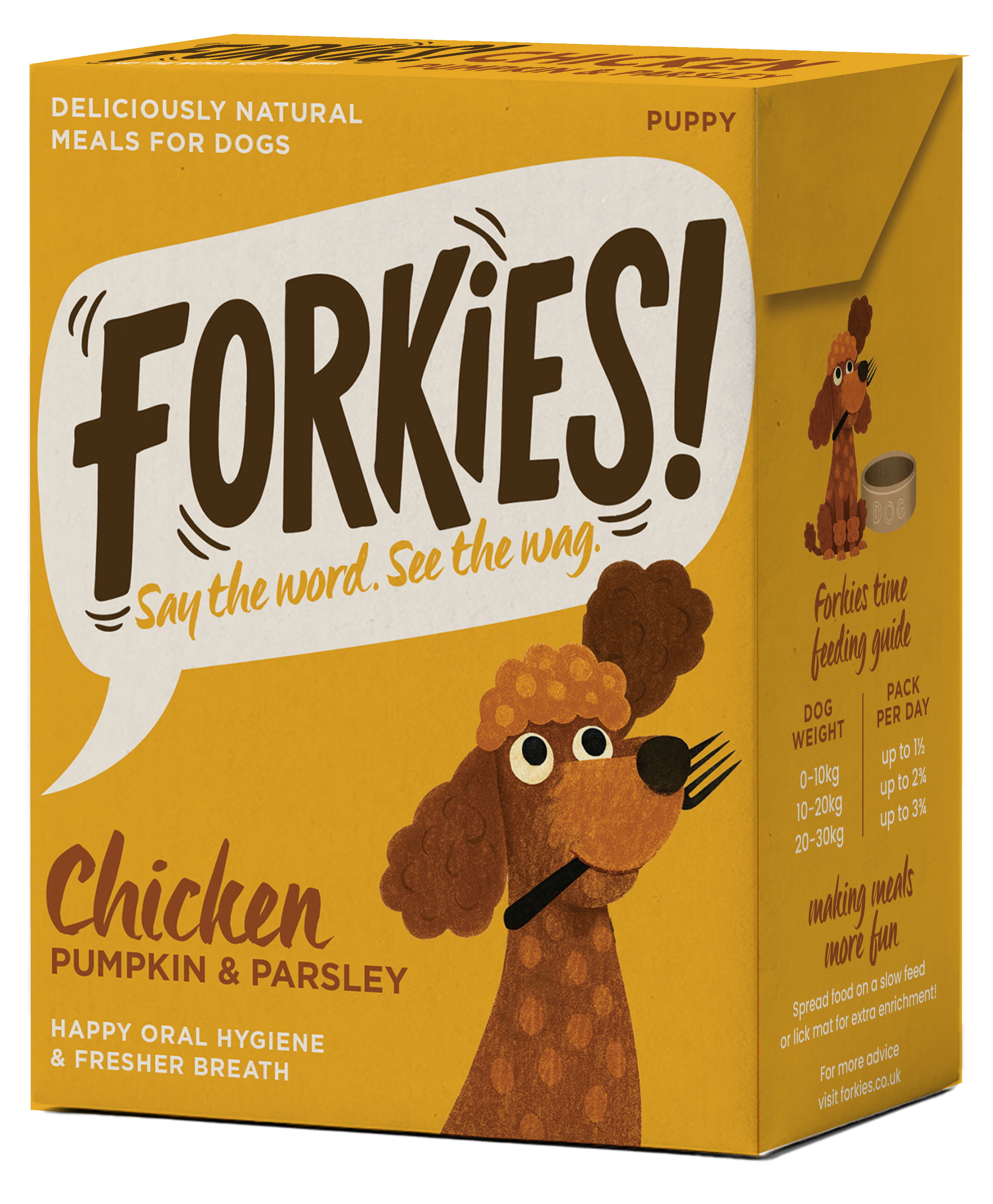 Forkies! Chicken Pumpkin & Parsley 16 pack